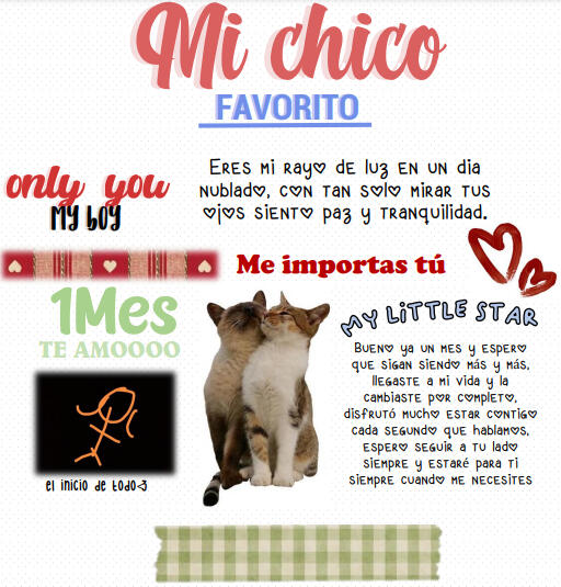 una pequeña cartita sis